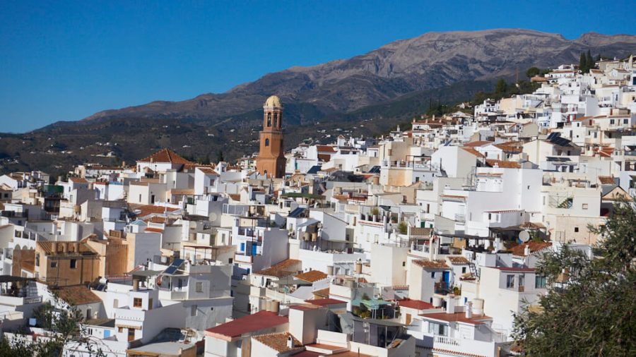 Vistas de Cómpeta pueblo