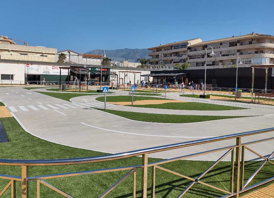 Los mejores parques de Málaga para ir con niños 18 parque vial Mijas