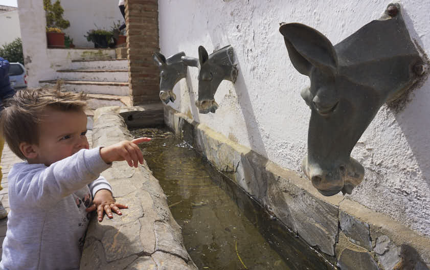 Fuente en Genalguacil
