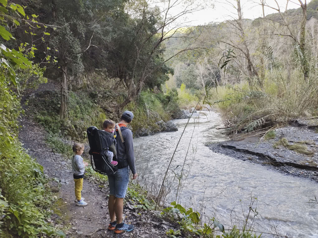 Rutas de senderismo con niños en Málaga 4 Pasarelas del Río Genal