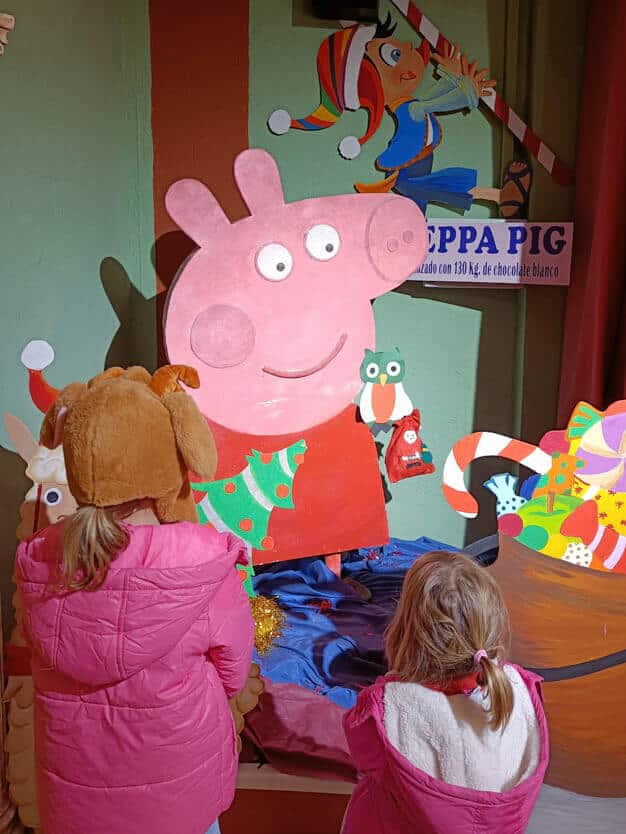 Peppa pig de chocolate