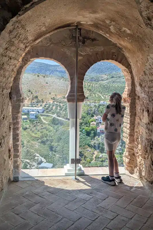 Qué ver en la Subbética Cordobesa con niños 8 Vista panorámica desde el castillo de Luque en la Subbética Cordobesa