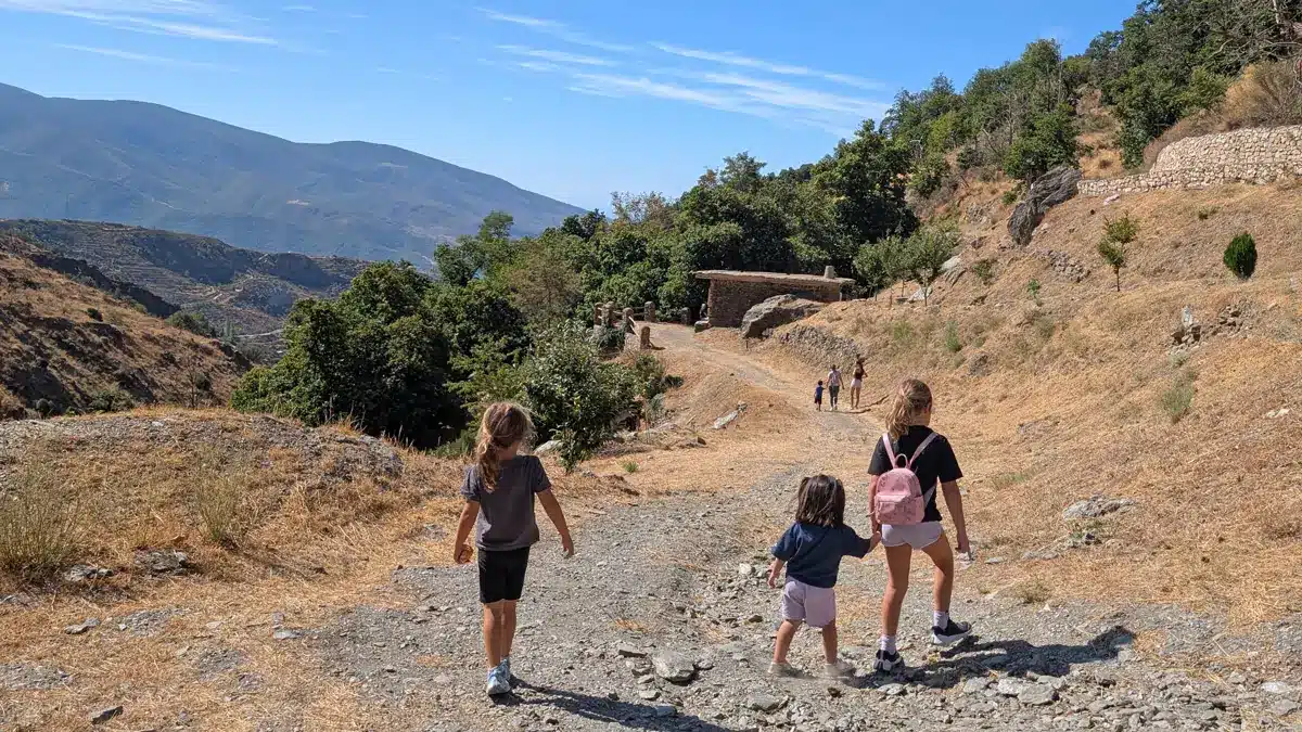 Hiking in Lanjarón, Granada Andalusia