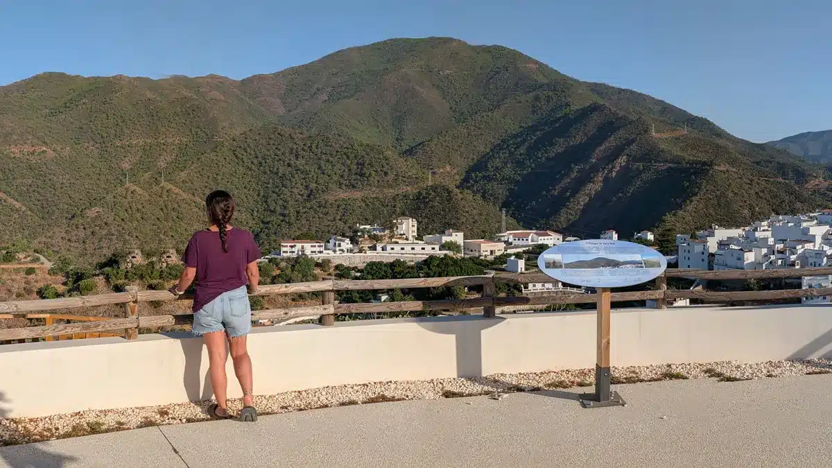 Istán: el manantial de la Costa del Sol 5 Mirador del Parque nacional de sierra de las Nieves, Istán