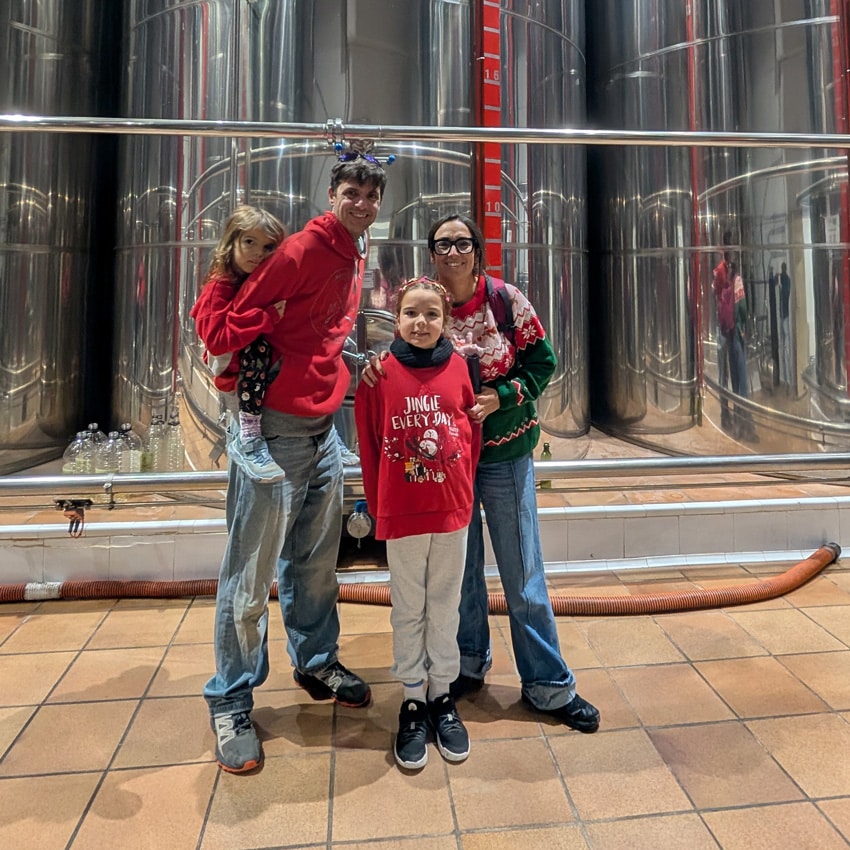 Our visit to the olive oil factory