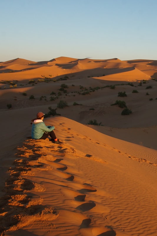 Las dunas de Erg Chebbi, Marruecos con niños blogueraviajera