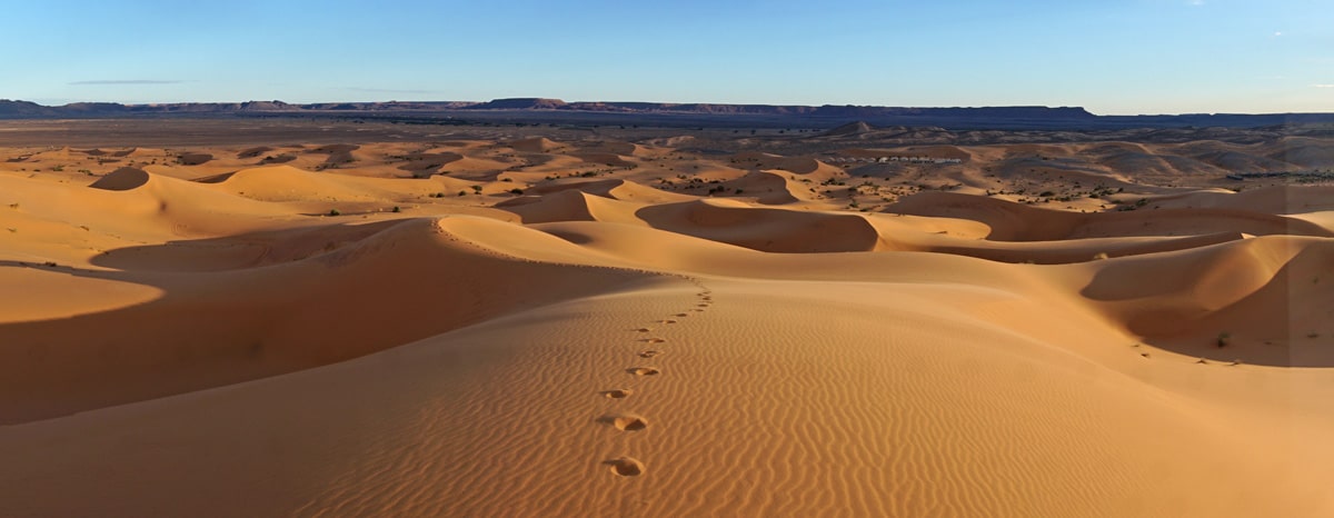 Las dunas de Erg Chebbi Marruecos con niños