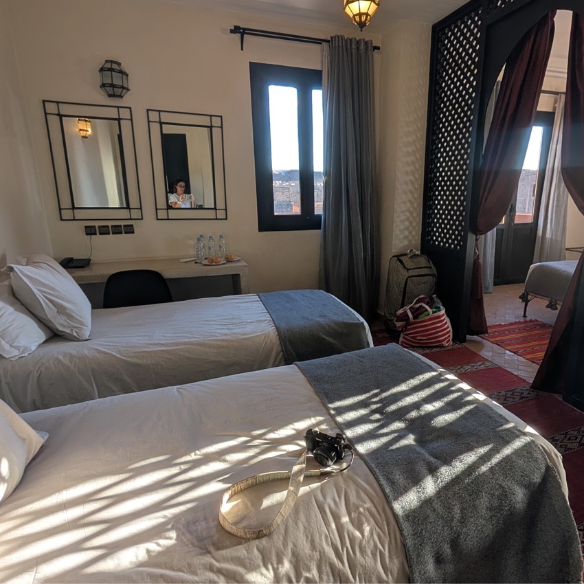 El moderno hotel-boutique en Ouarzazate