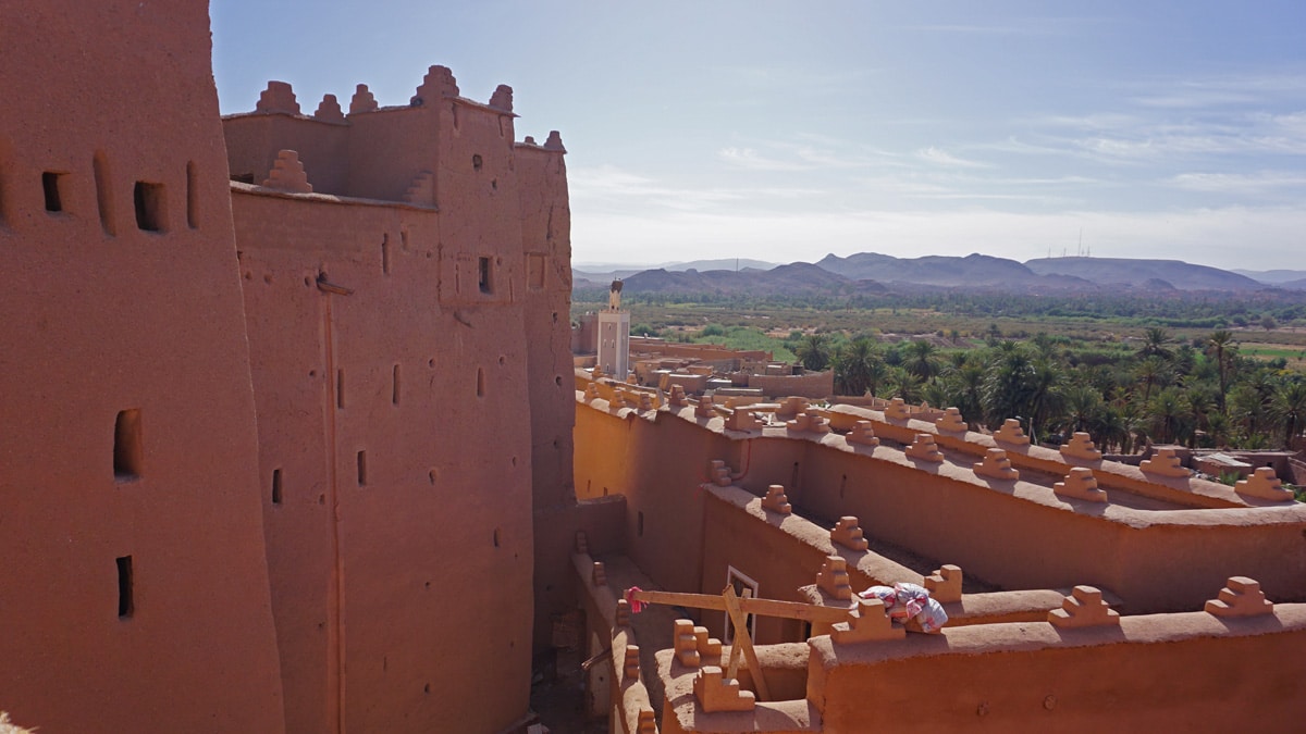 Kasbah Taourirt en Ouarzazat Marruecos