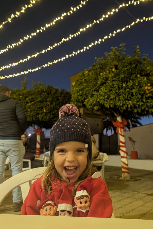Our cheeky gnome in Morente, Córdoba