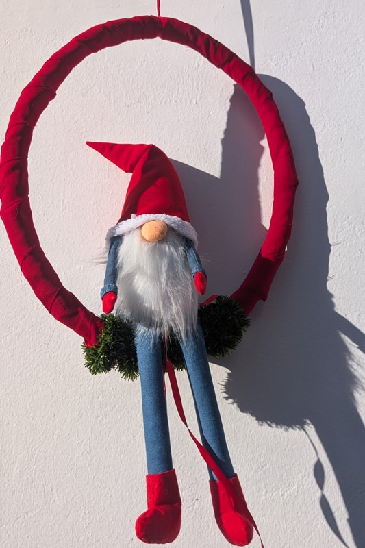 Gnomes in the streets of Morente, Cordoba. Andalusia