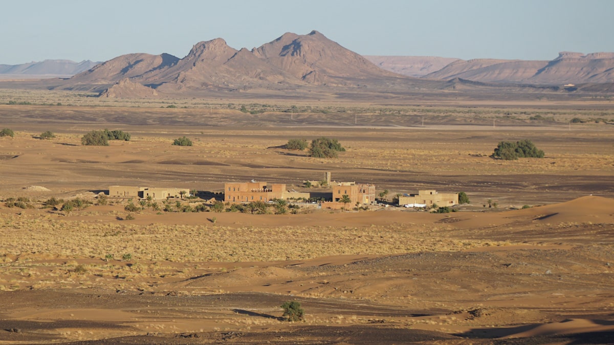 Riad en el desierto Marruecos