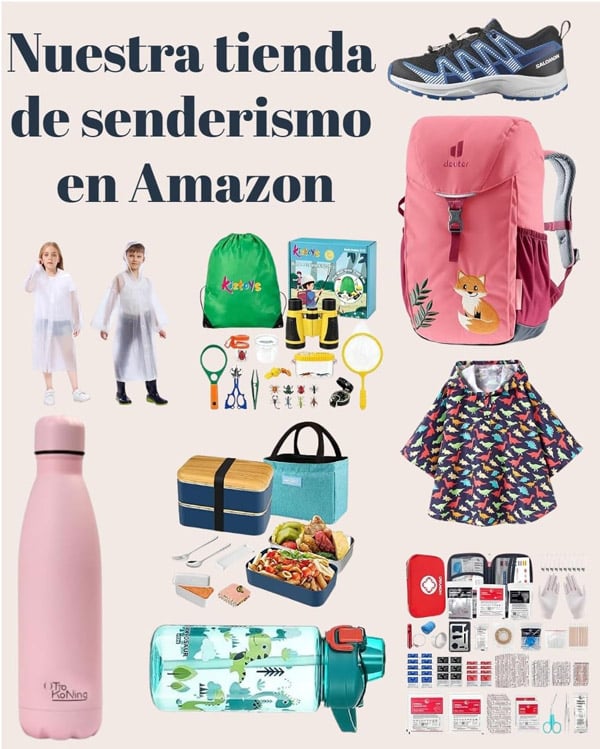 Tienda Amazon senderismo