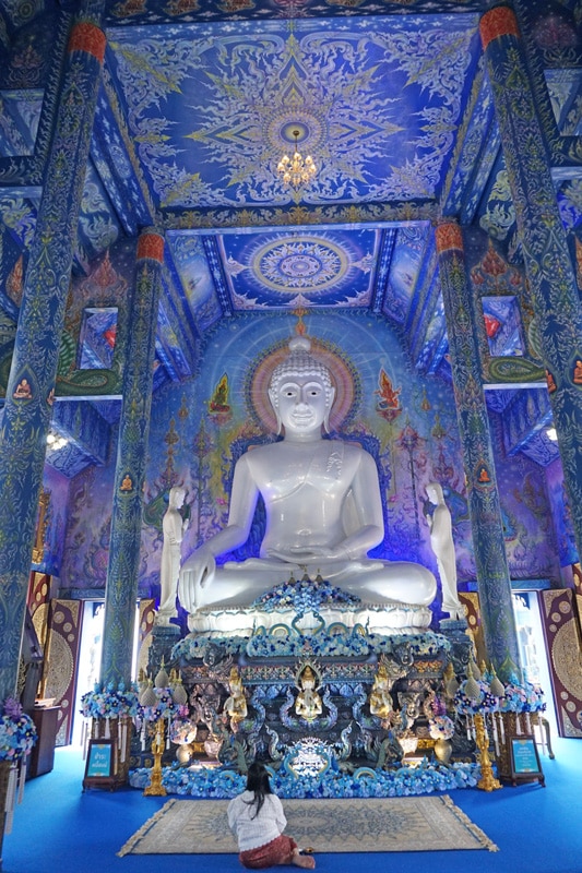 Blue temple Chiang Rai