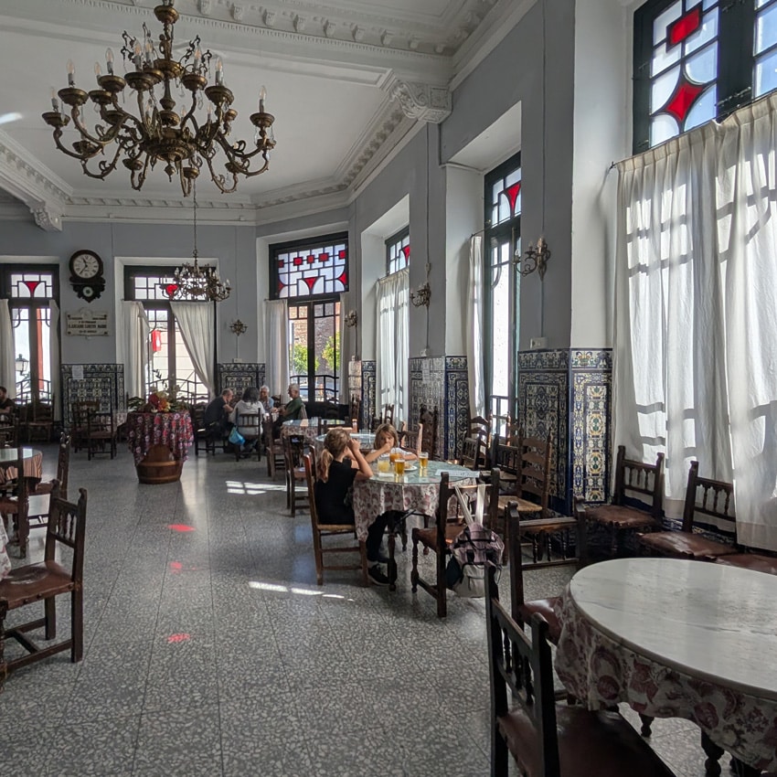 Antiguo casino en Cortegana