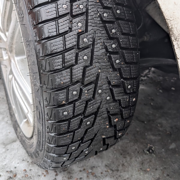 Nuemáticos de nieve para conducir en laponia