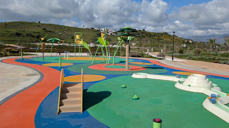 lash park en el gran parque de Mijas