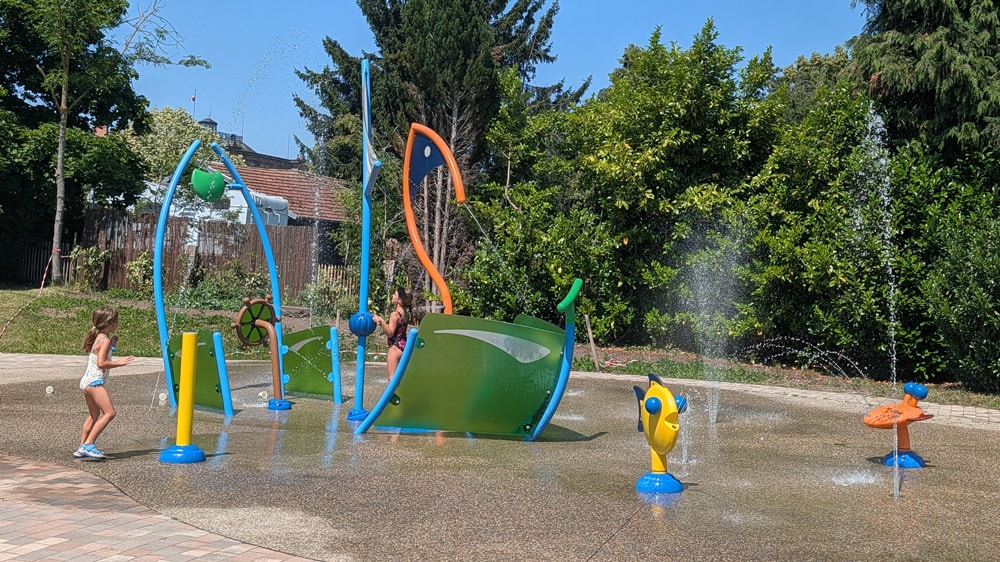 Parque acuatica infantil