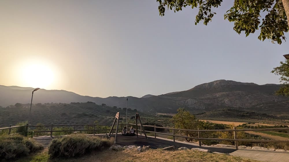 Mirador de la Gran Senda de Málaga