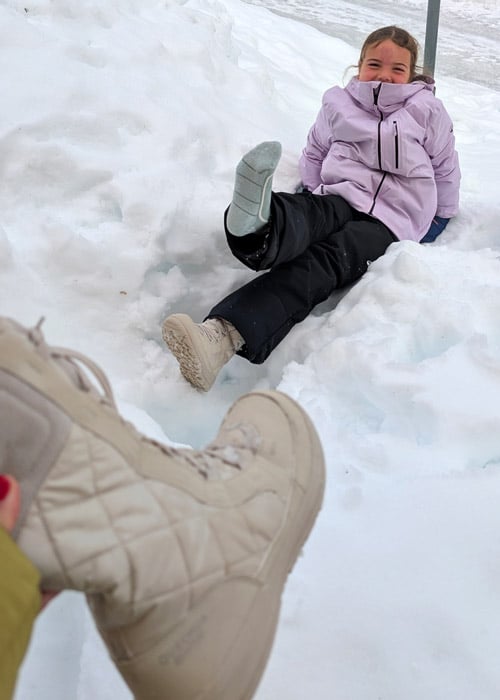 bota de nieve