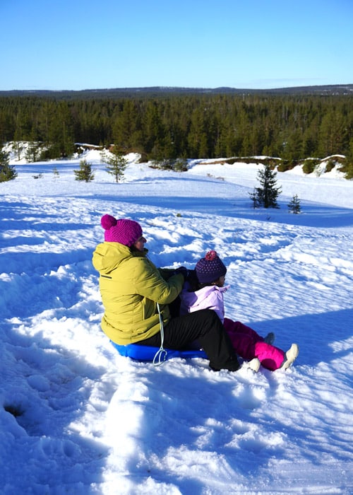 fun in the snow blogueraviajera