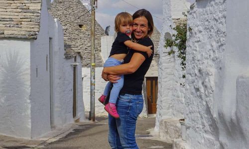 lucia y zoe en Alberobello