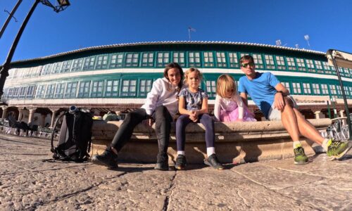 Almagro con niños