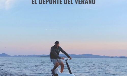 bicicleta acuática
