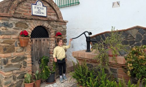 Fuente del cuerno en El Borge, Málaga