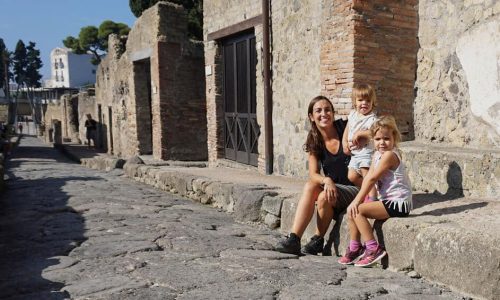 Visita el Herculano por libre con niños