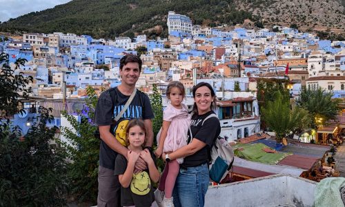 Mirador en Chefchaouen