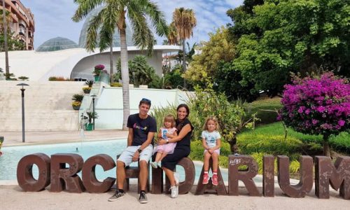 Orquidario de Estepona en familia
