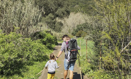 Pasarelas del Río Genal, valle de Genal