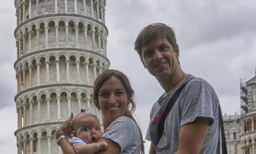 pisa ruta norte de italia en coche
