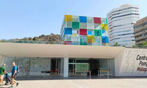 Centre Pompidou Málaga con niños