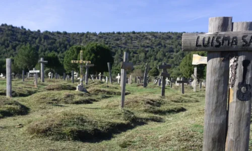 vistas cementario de Sad Hill Burgos